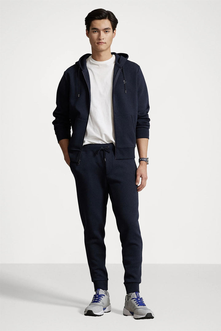 POLO RALPH LAUREN Double-Knit Full-Zip Hoodie Aviator Navy - Dale
