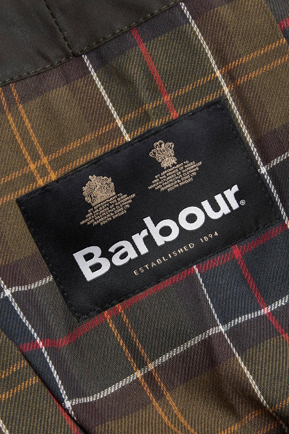 BARBOUR Classic Sylkoil Hood Olive - Dale