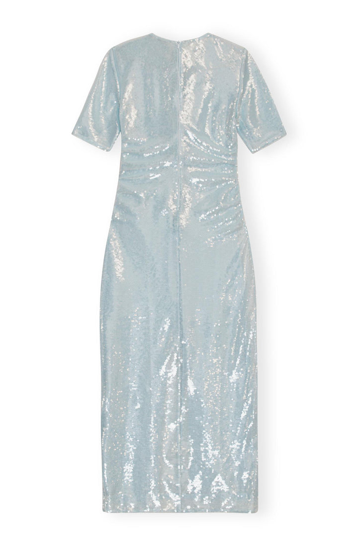 GANNI Light Sequins Long Dress - Dale