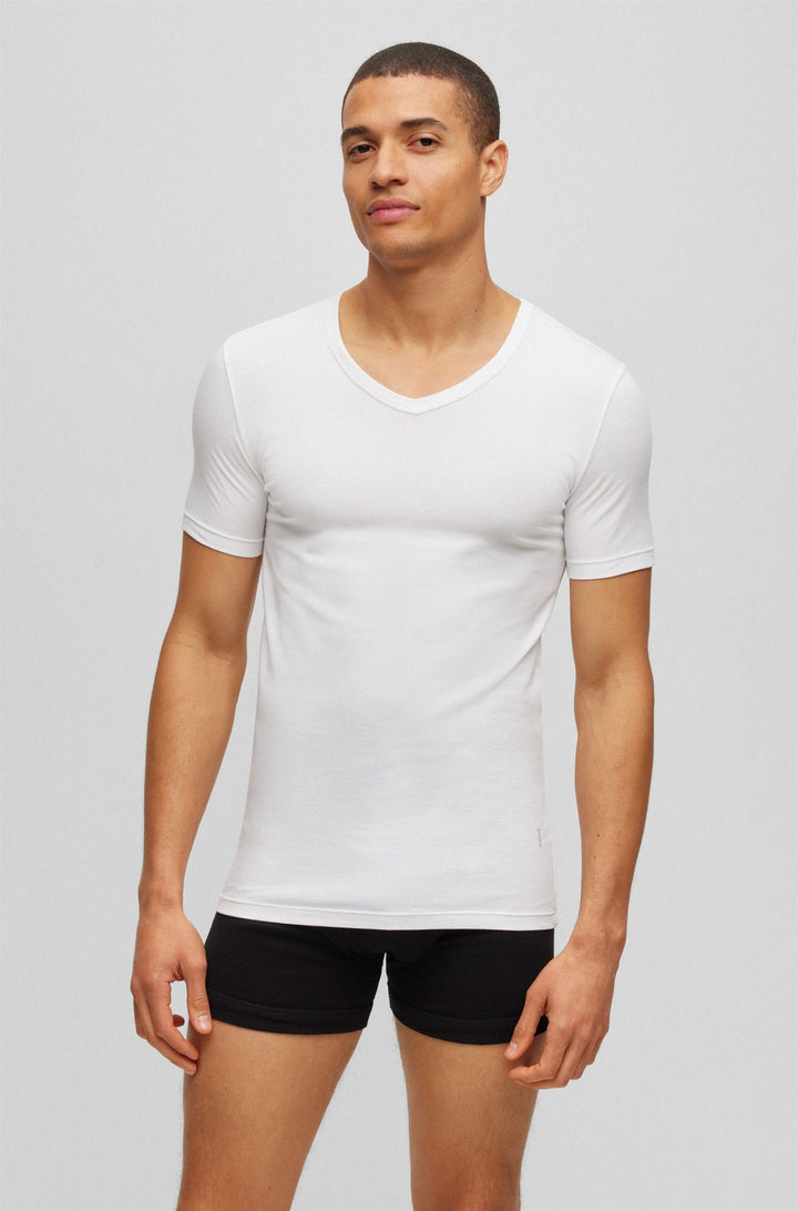BOSS T-SHIRT V-NECK 2PK - Dale