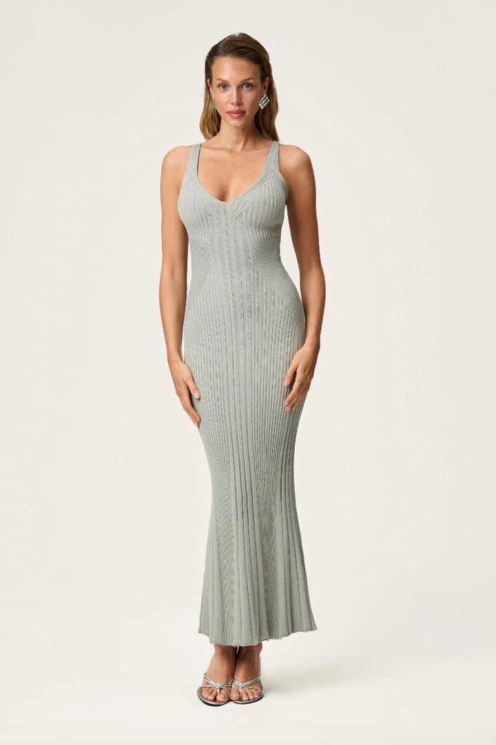 ADOORE Lugo Slip Dress Light Sage - Dale