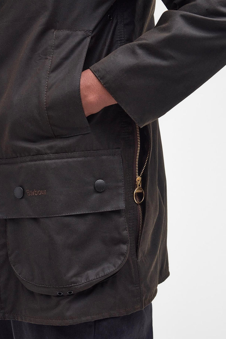 BARBOUR Classic Beaufort Wax Jacket Olive - Dale