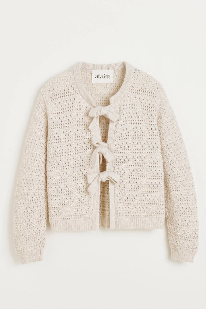 AIAYU Tamico Pure Llama Cardigan - Dale