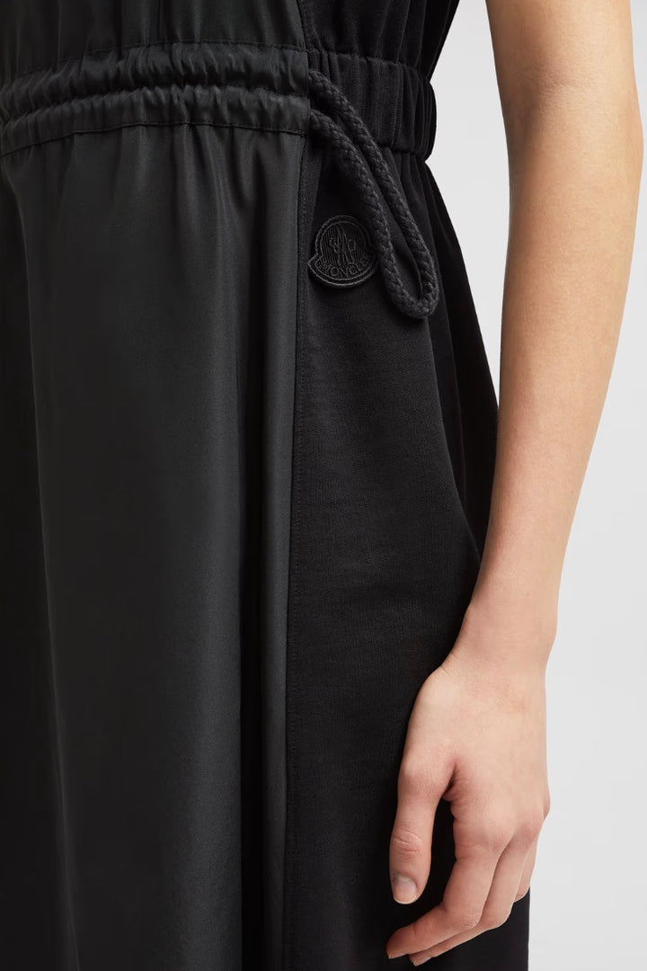 MONCLER Cotton Knee-Length Dress Black - Dale