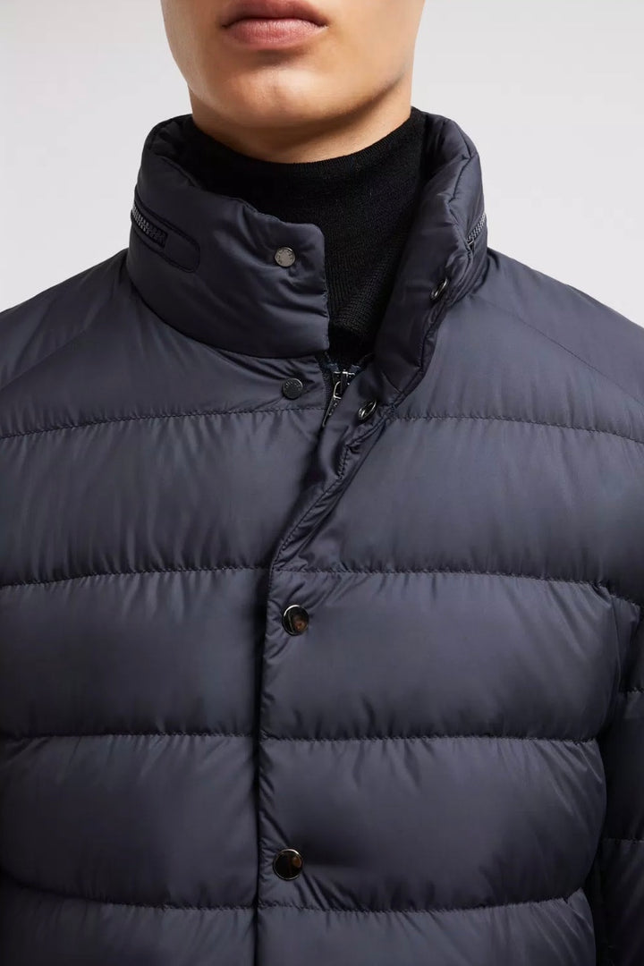 MONCLER Malinvern Down Jacket Navy Blue - Dale
