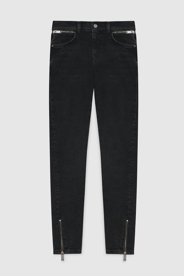 ANINE BING JAX JEAN SMOKE BLACK - Dale
