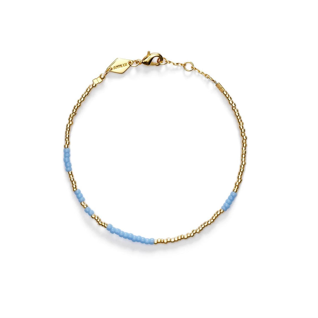 ANNI LU ASYM BRACELET LIGHT BLUE - Dale