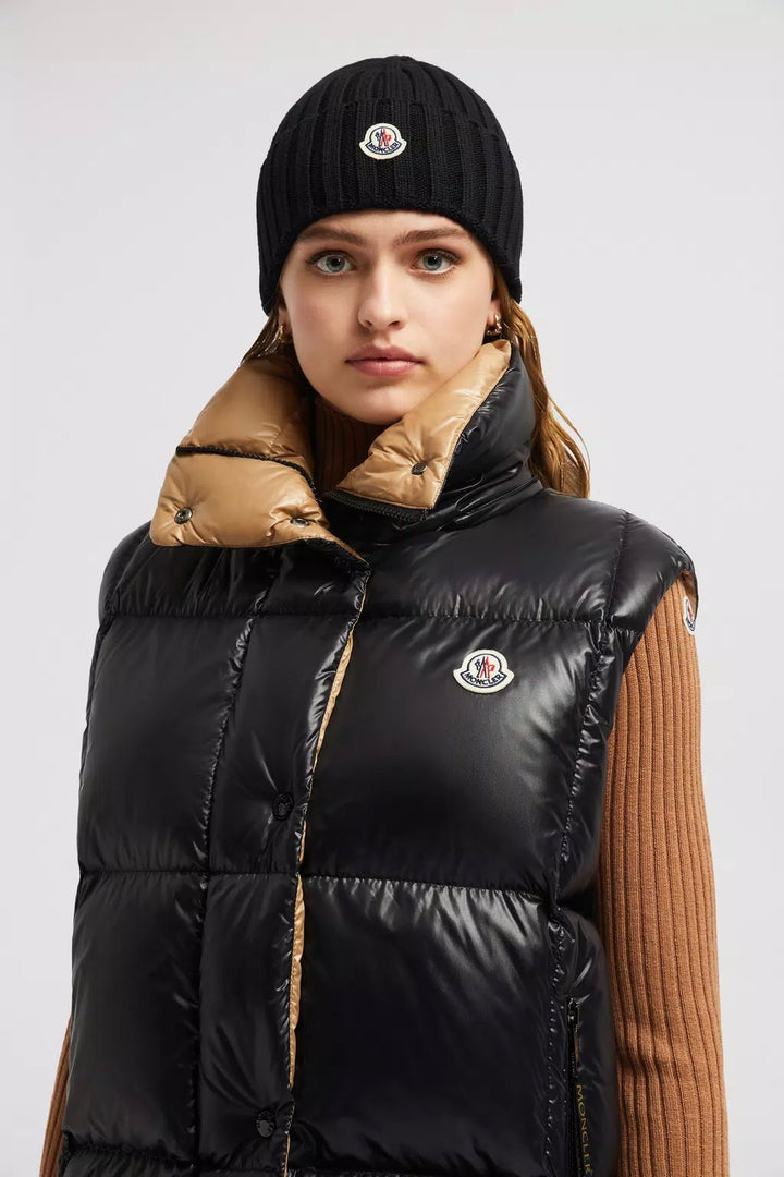 MONCLER Wool Beanie Black - Dale