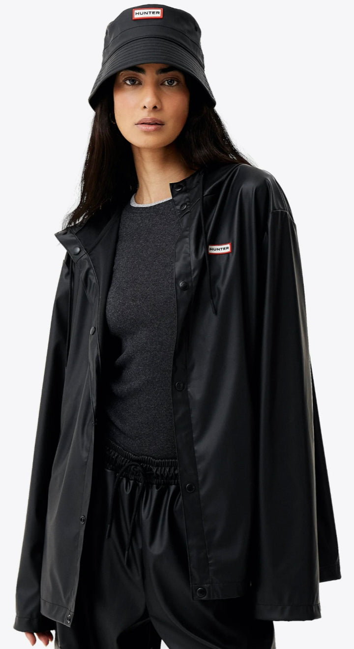 HUNTER Unisex Jo Raincoat Parka Black - Dale