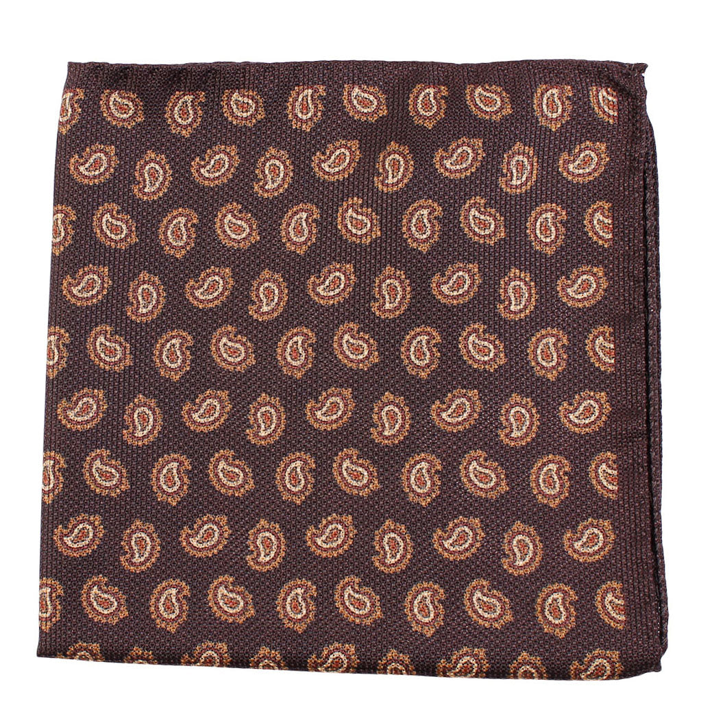 AMANDA CHRISTENSEN PRINTED GARZA POCKET SQARE - Dale