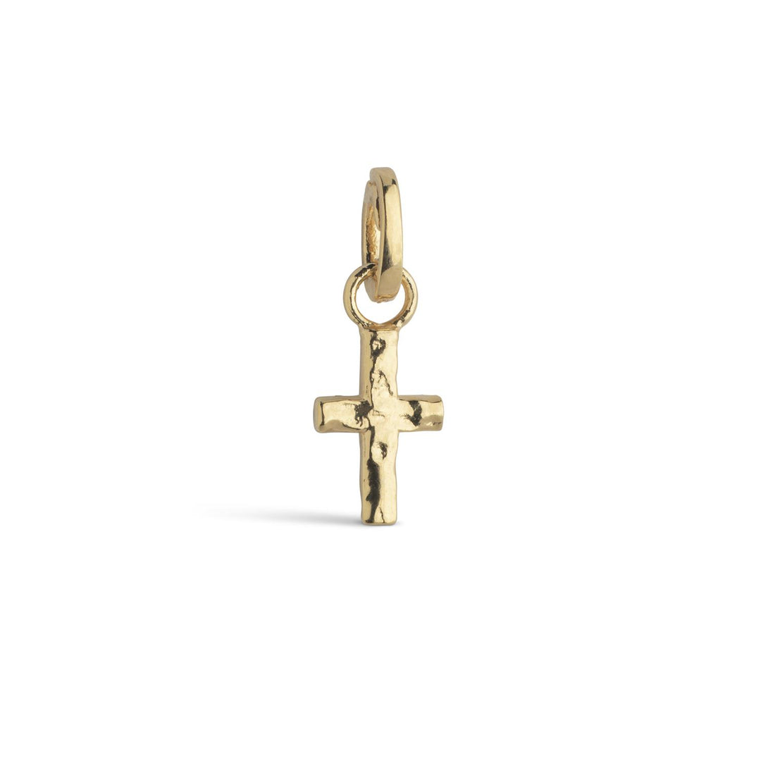 ENAMEL Charm, Golden Cross - Dale