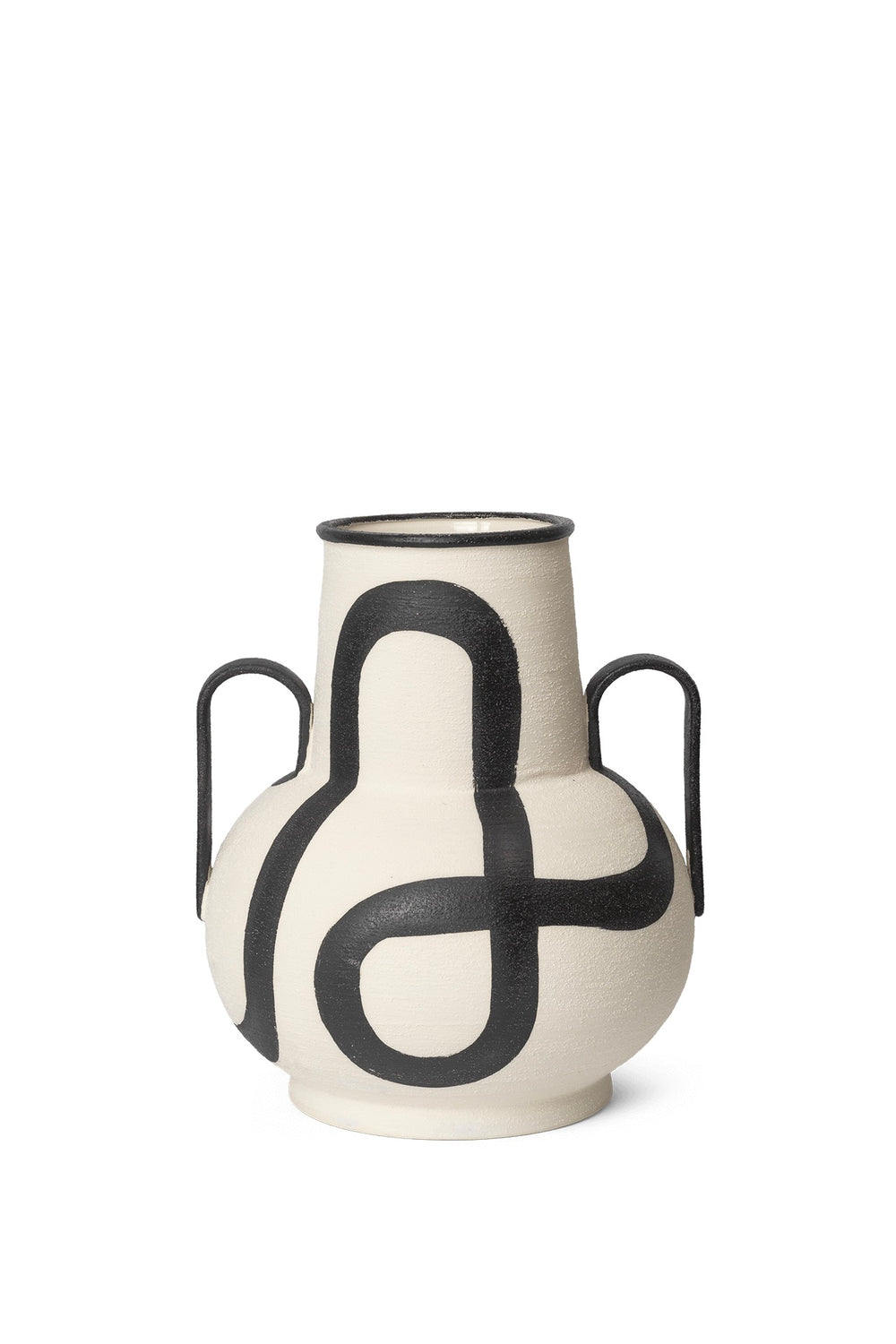 ferm LIVING Trace Vase Offwhite - Dale