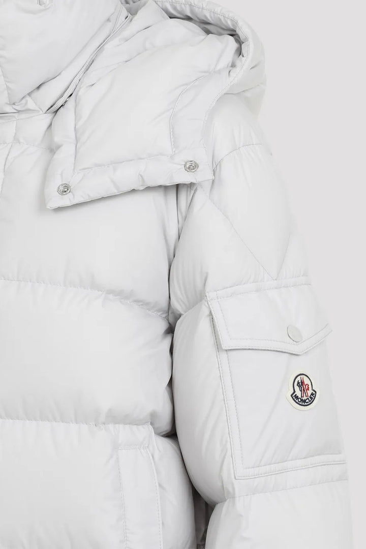 MONCLER Maya 70 Short Down Jacket Open Grey - Dale