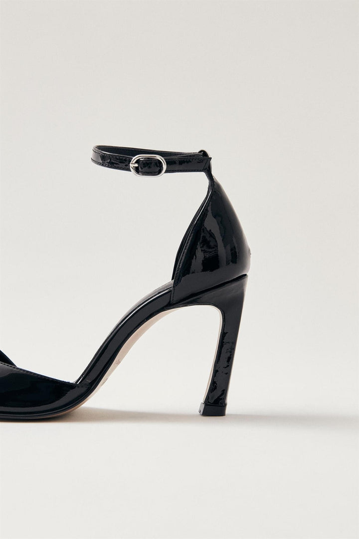 ALOHAS Liebe Onix Black Leather Pumps - Dale