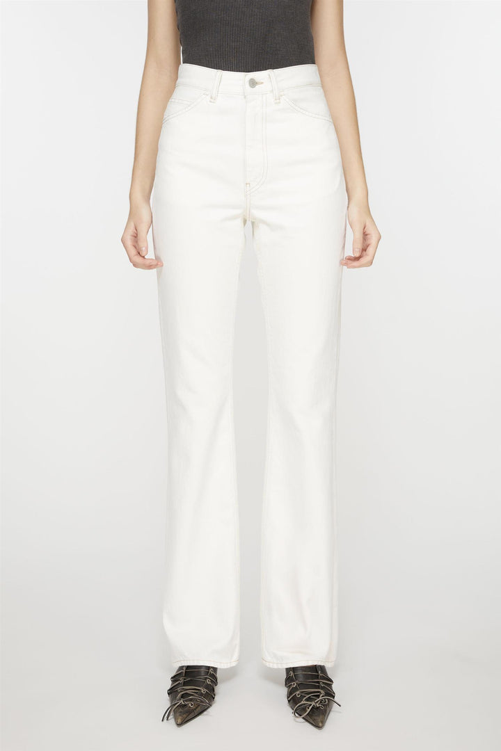 ACNE STUDIOS Regular Fit Jeans 1977 White Out - Dale