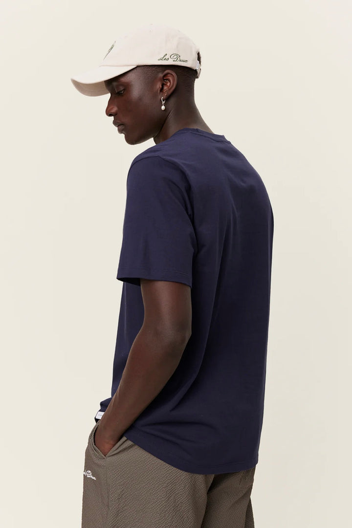 LES DEUX Dexter T-shirt Dark Navy - Dale