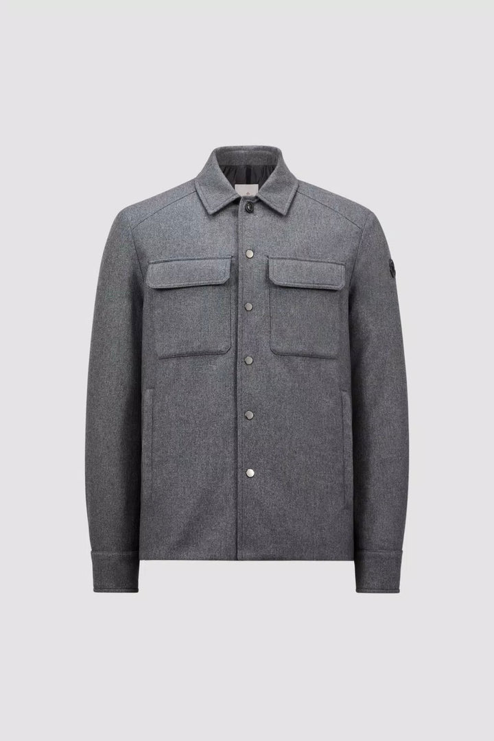 MONCLER Larribet Cashmere Down Shacket - Dale