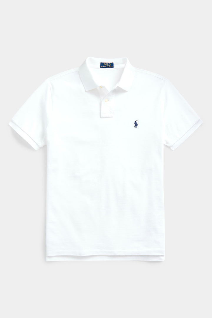 POLO RALPH LAUREN The Iconic Mesh Polo Shirt White - Dale