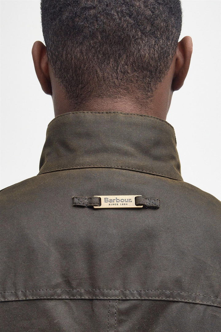 BARBOUR Barbour Ogston Waxed Jacket Olive - Dale