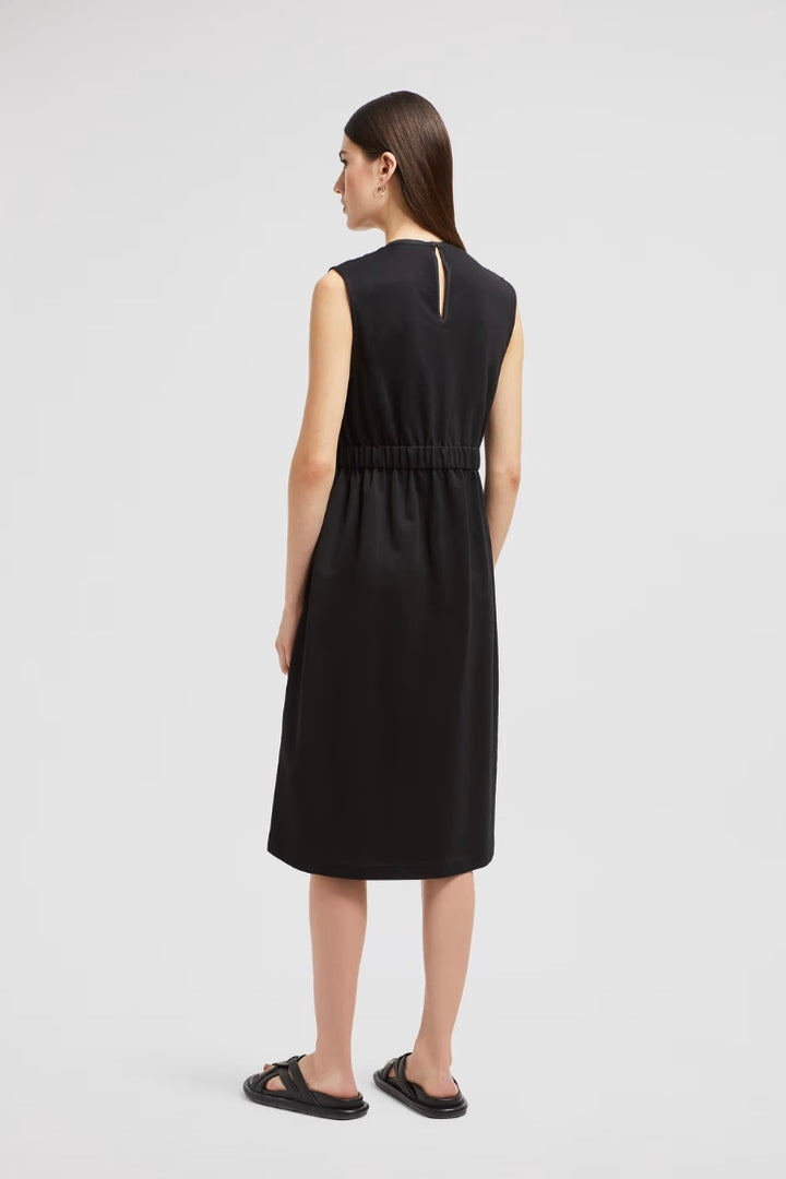 MONCLER Cotton Knee-Length Dress Black - Dale