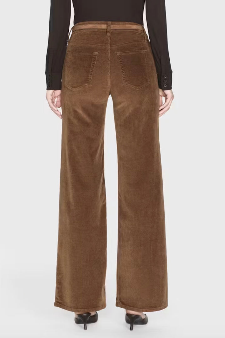 FRAME Le Slim Palazzo Corduroy Toast - Dale