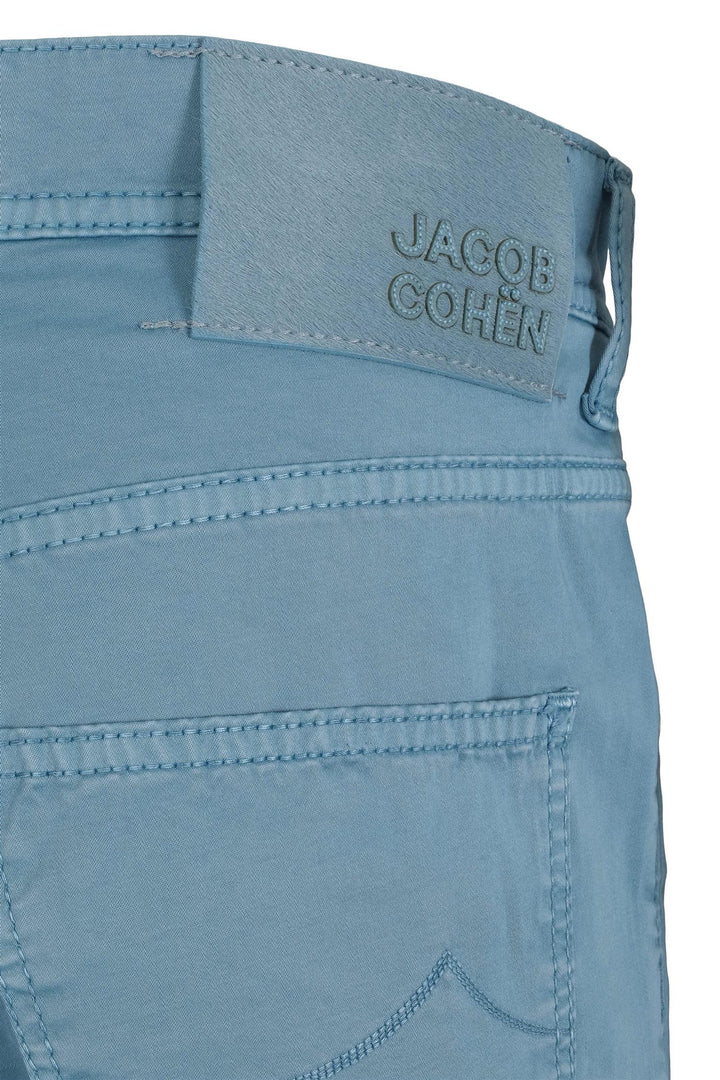 JACOB COHEN Nicolas Bermuda Slim Fit Aqua Green - Dale