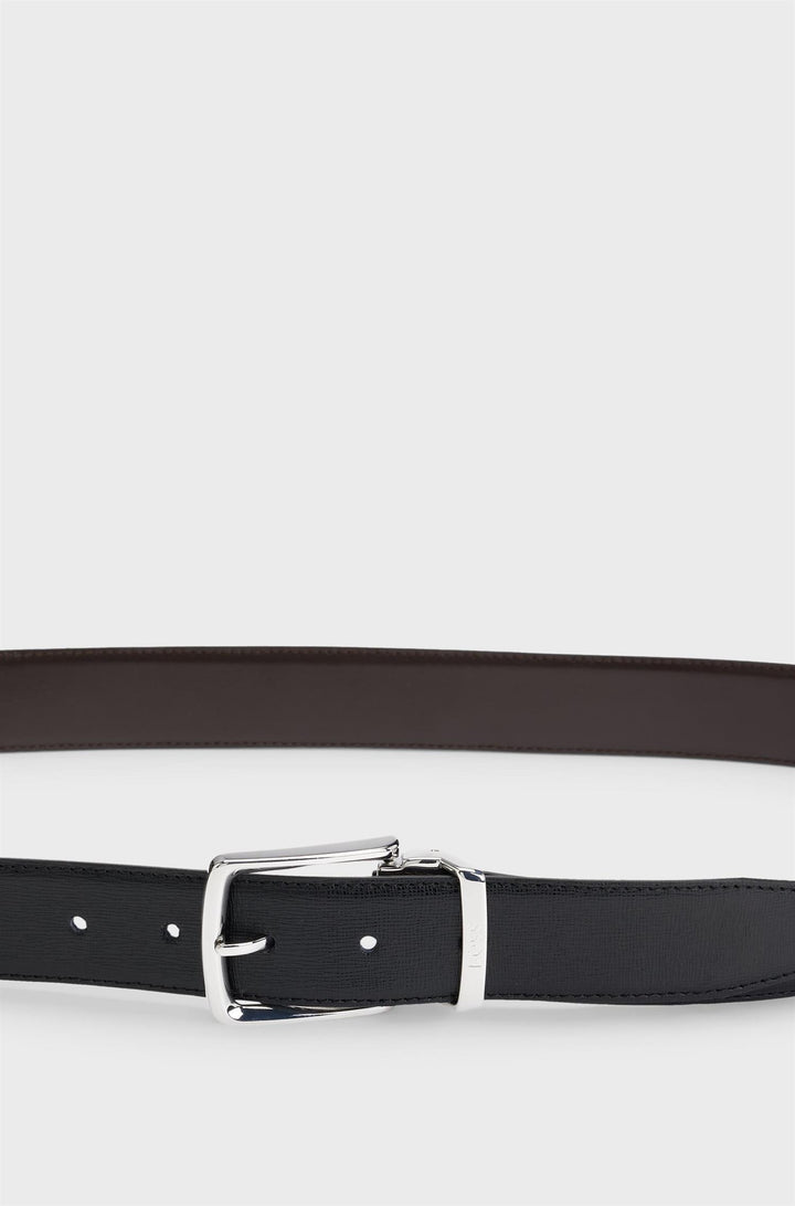 BOSS Ovoyage Reversible Belt Black - Dale
