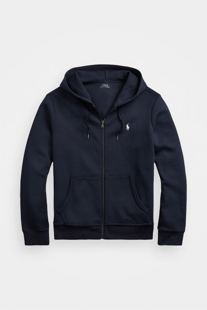 POLO RALPH LAUREN Double-Knit Full-Zip Hoodie Aviator Navy - Dale