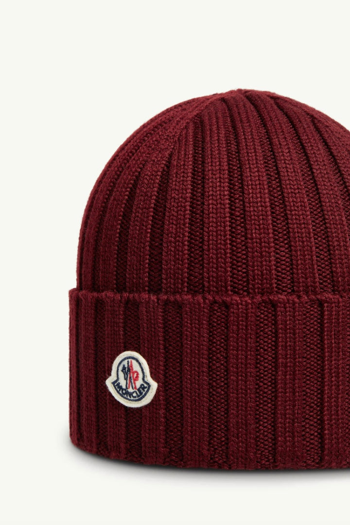 MONCLER Wool Beanie Red - Dale