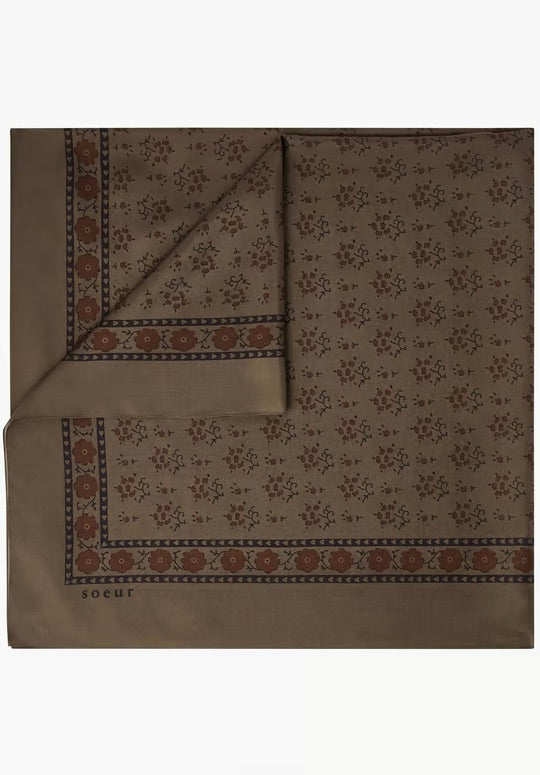 SOEUR Silk Classique Scarf - Dale