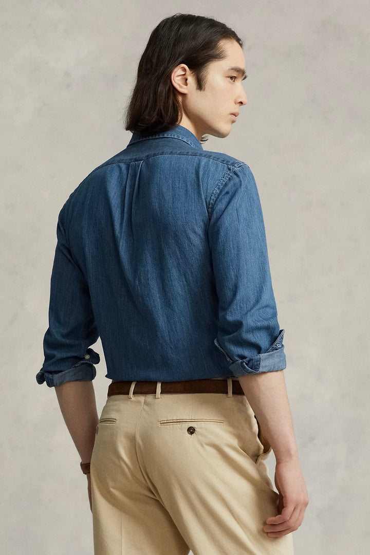 POLO RALPH LAUREN Custom Fit Denim Shirt - Dale