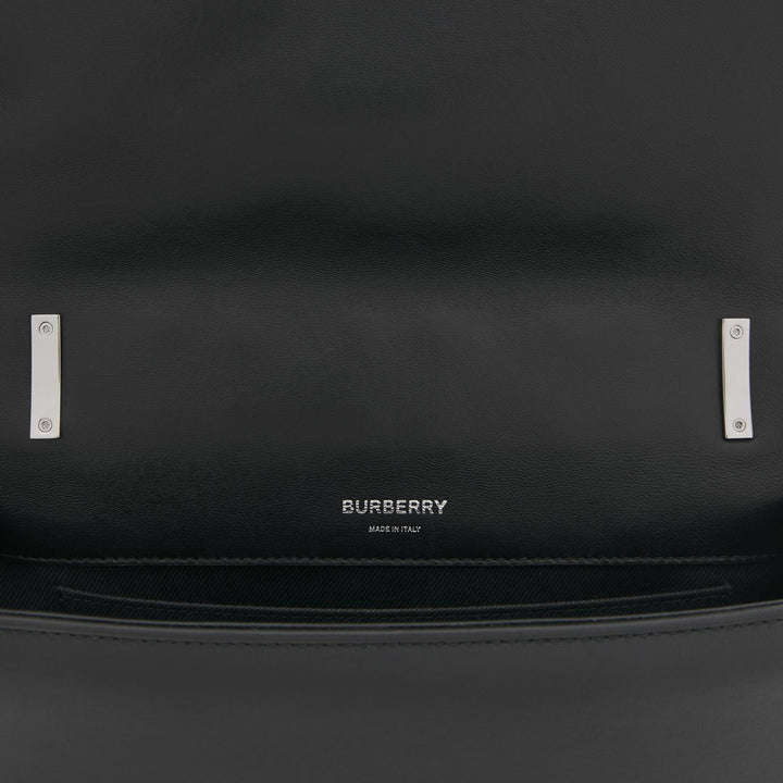 BURBERRY Lola Crossbody Bag Black With Silver - Dale