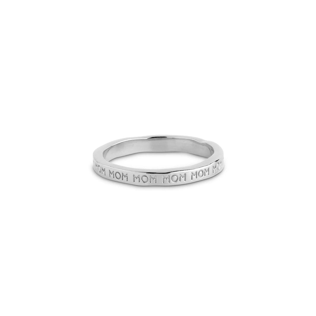 ENAMEL Mom Ring Silver - Dale