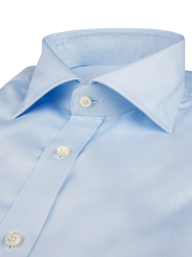 STENSTRÖMS Fitted Body C93, Short Sleeve Light Blue - Dale