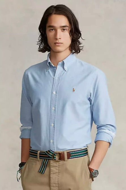 POLO RALPH LAUREN Slim Fit Oxford Shirt BSR Blue - Dale