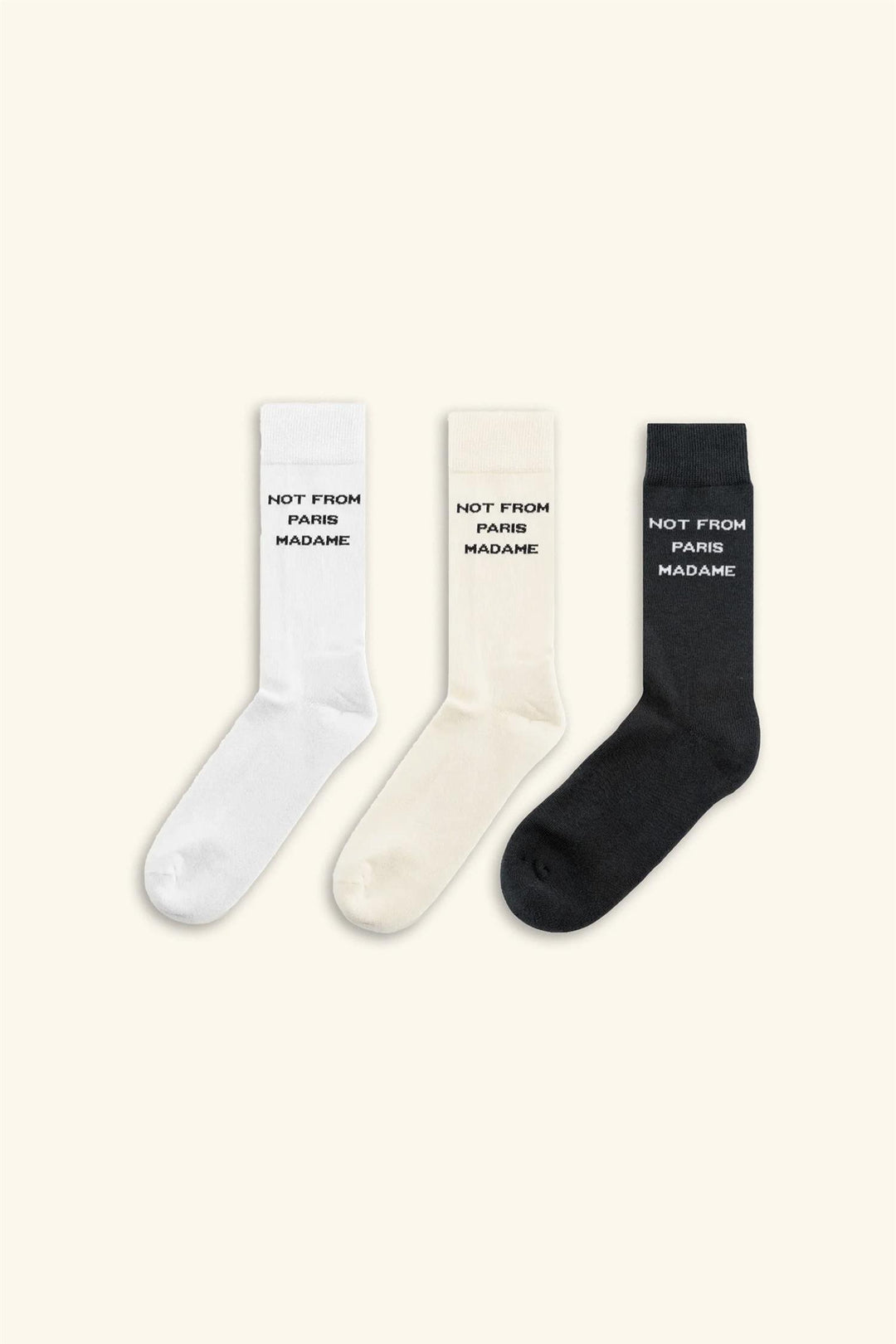Drôle de Monsieur Le Pack de Chaussettes Slogan - Dale