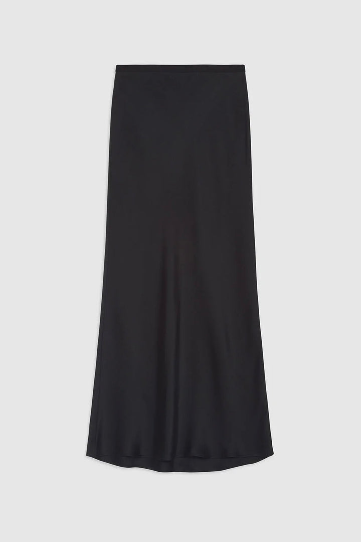 ANINE BING Bar Silk Skirt Black - Dale