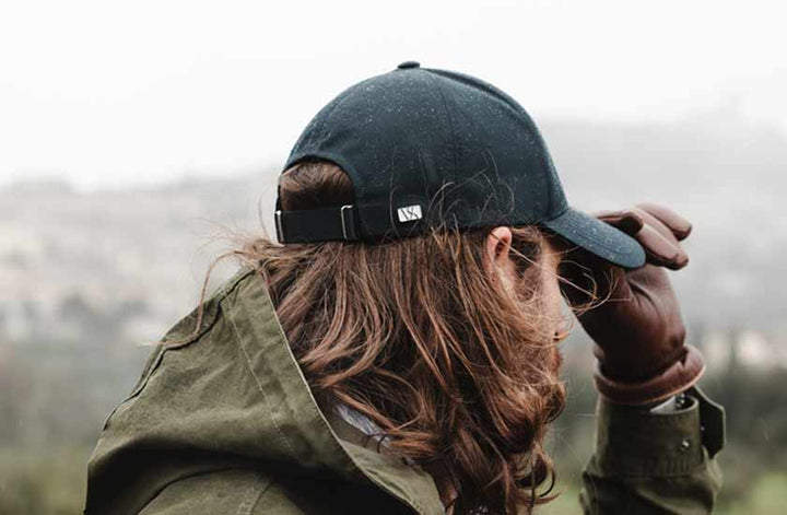 VARSITY HEADWEAR Ventile Cotton Cap Ink Black - Dale