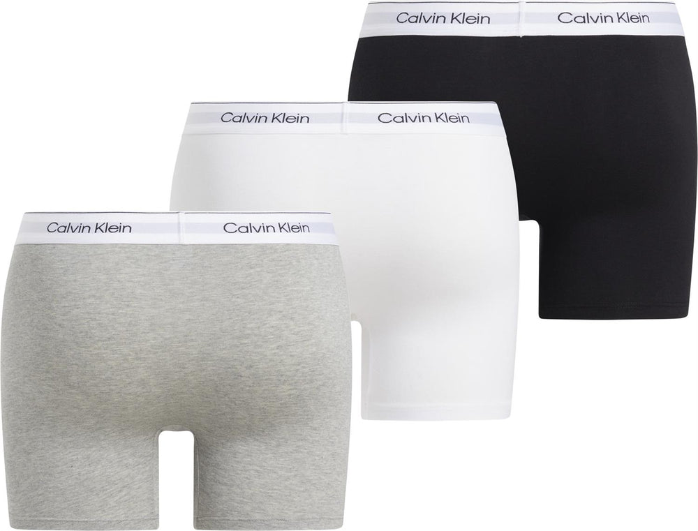 CALVIN KLEIN UNDERWEAR BOXER BRIEF 3PK Grey White Black - Dale