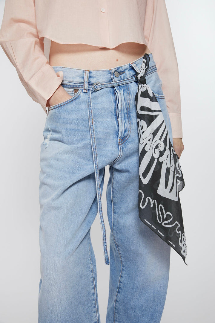 ACNE STUDIOS Printed Square Scarf - Dale