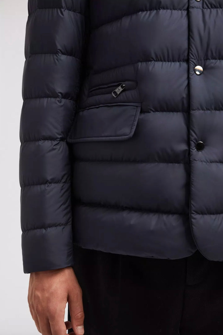 MONCLER Malinvern Down Jacket Navy Blue - Dale