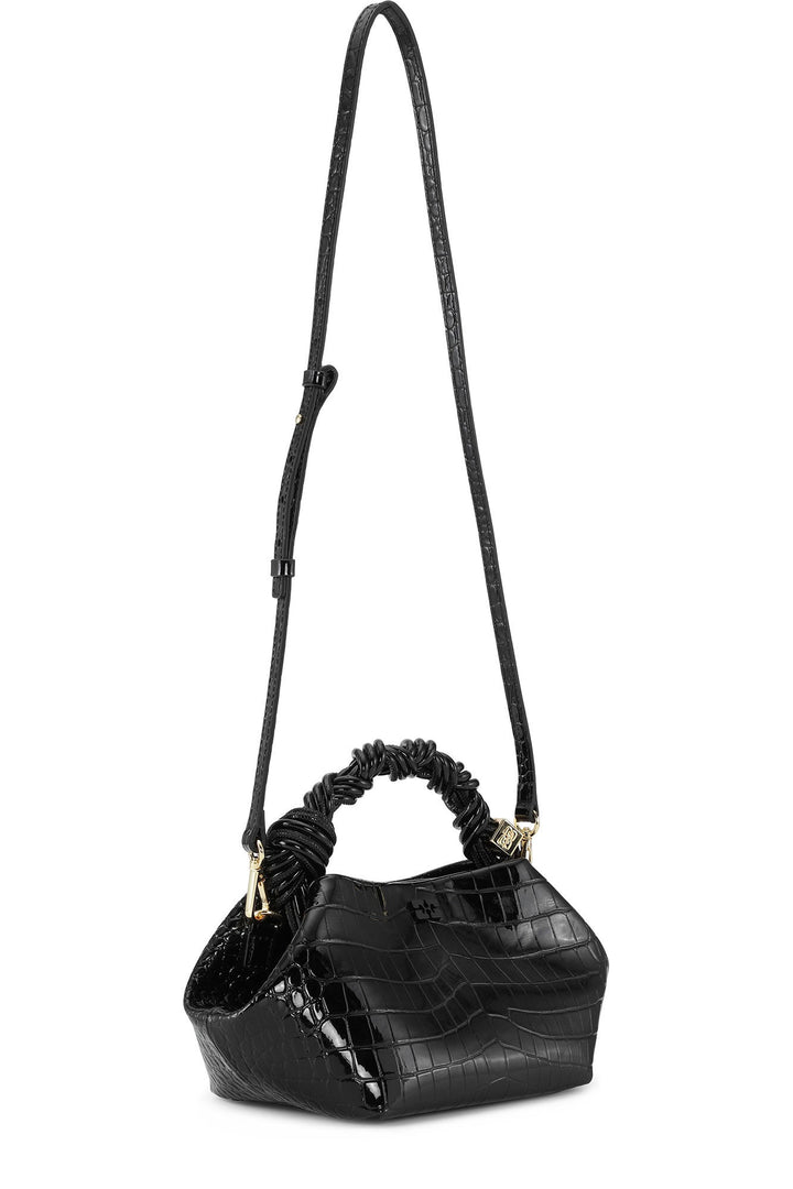 GANNI Ganni Bou Bag Small Patent Croco - Dale