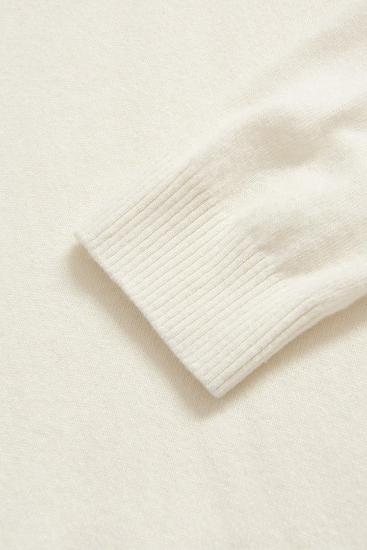 OSCAR JACOBSON Salim Rollneck White Shell - Dale