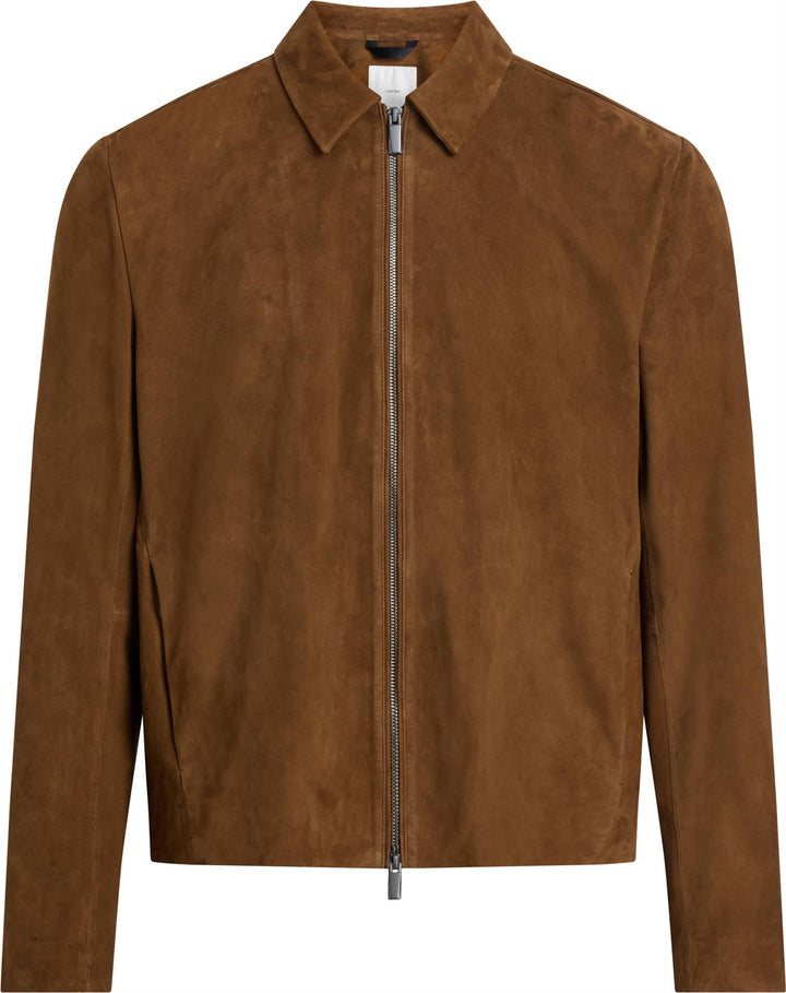 CALVIN KLEIN Suede Leather Blouson Nythatch - Dale