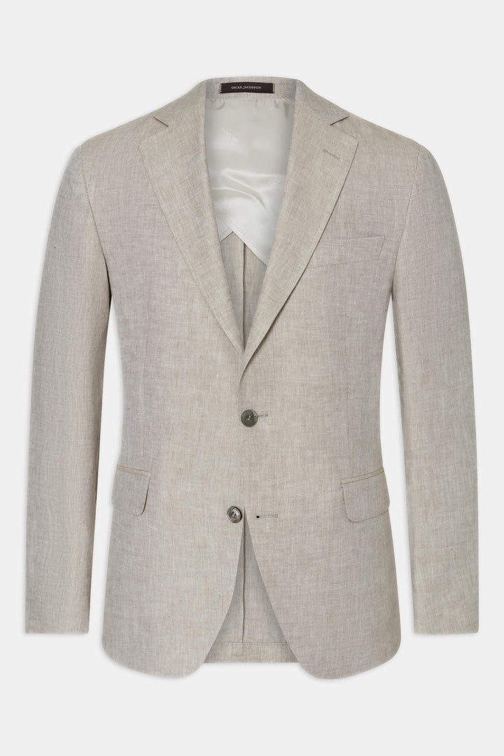 OSCAR JACOBSON Ferry Soft Blazer Trench Beige - Dale