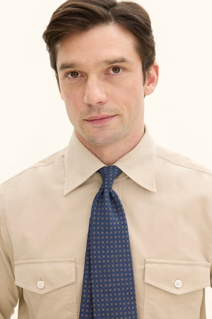 OSCAR JACOBSON Wool Tie Bluegrass - Dale