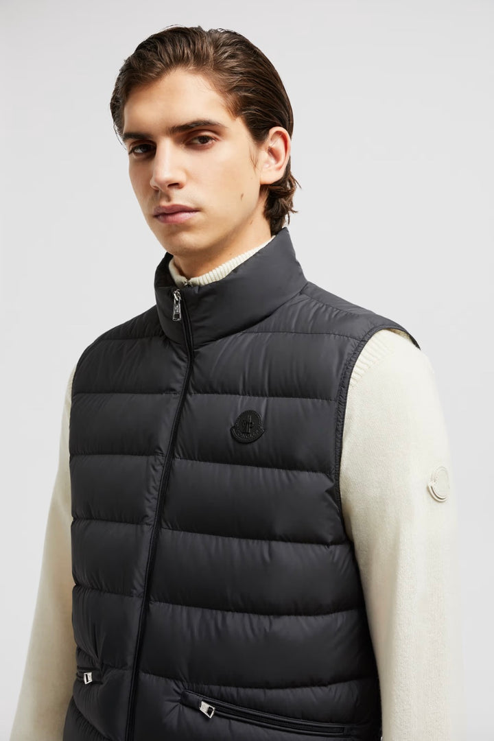 MONCLER Lechtal Vest Black - Dale