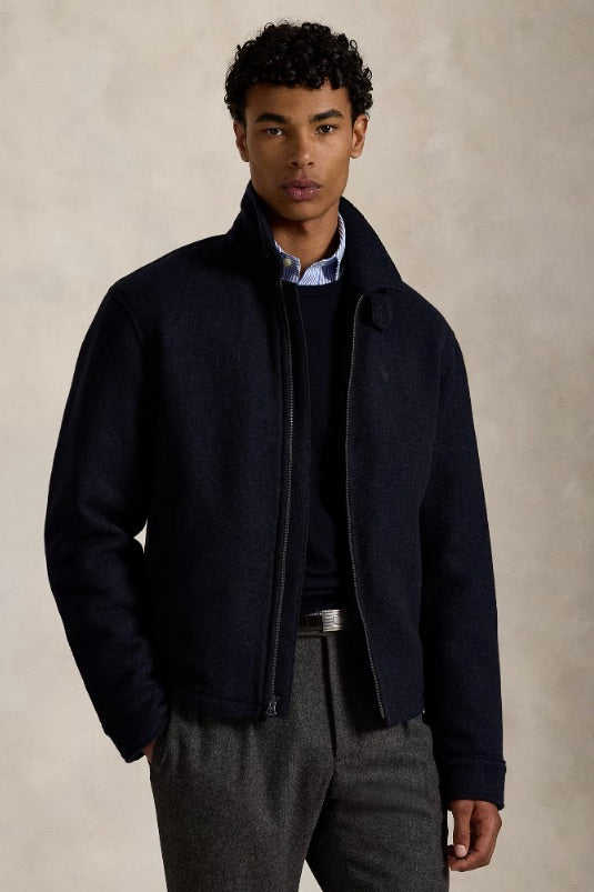 POLO RALPH LAUREN The Langdon Wool Jacket Navy - Dale