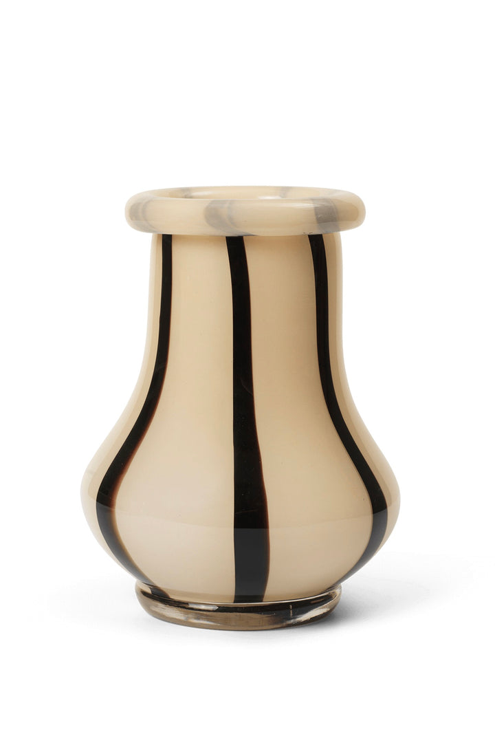 ferm LIVING Riban Vase H19 Cream - Dale