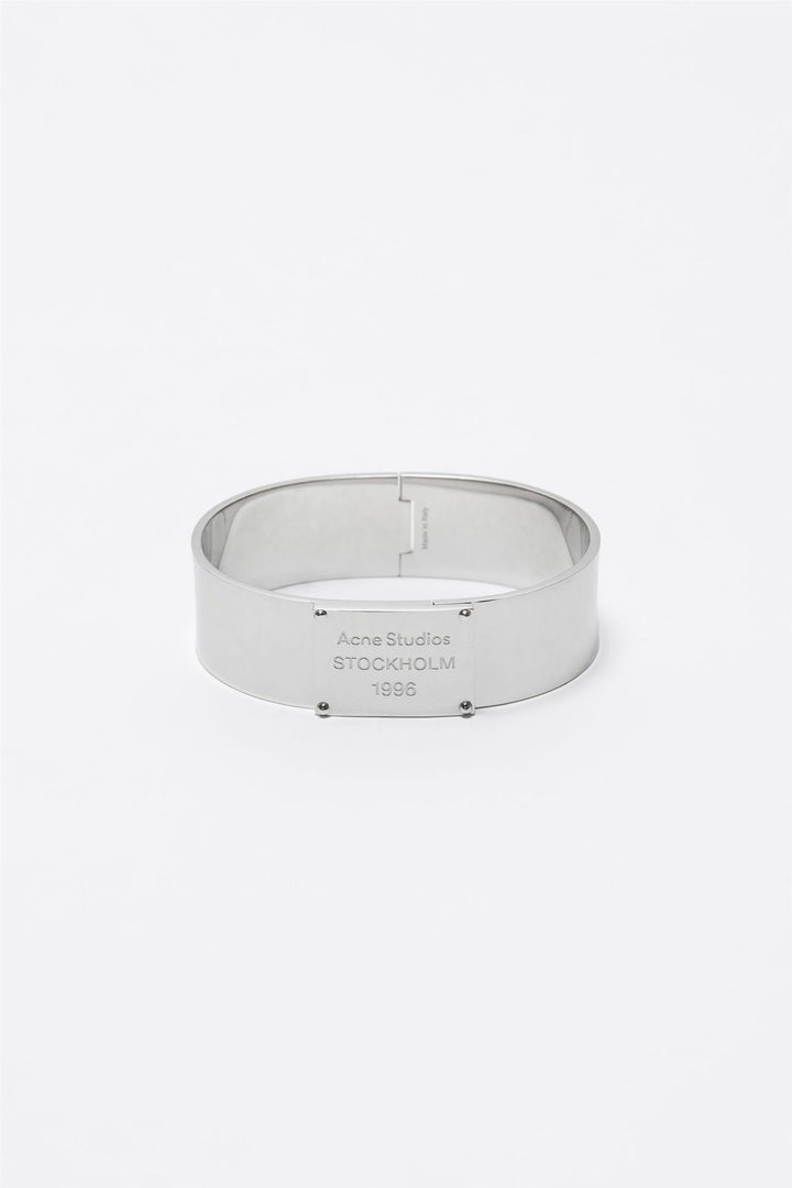 ACNE STUDIOS Engraved Logo Bracelet - Dale